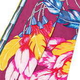 エルメス ツイリー Brazil ブラジル 羽 スカーフ オレンジ マルチカラー シルク レディース HERMES 【中古】